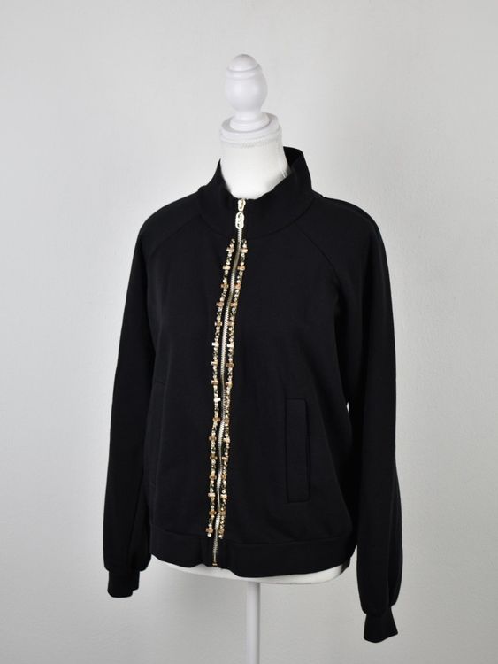Liu Jo Sweatjacke Gr.36/38, mit Steinchen - Jacke - 2ND STORY
