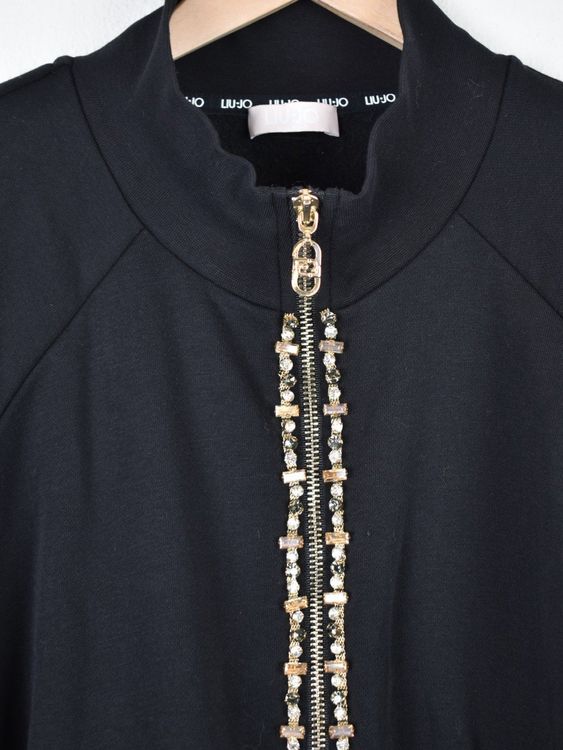 Liu Jo Sweatjacke Gr.36/38, mit Steinchen - Jacke - 2ND STORY