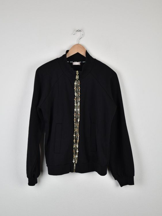 Liu Jo Sweatjacke Gr.36/38, mit Steinchen - Jacke - 2ND STORY