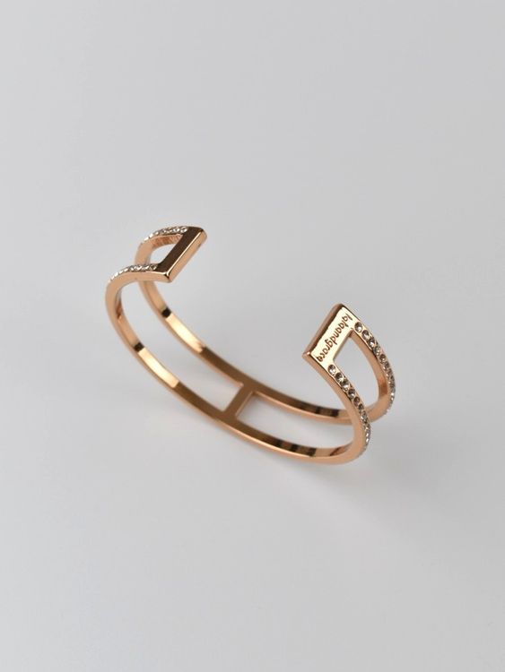 Lolaandgrace Armband, roségold, Edelstahl mit Steinchen - armband - 2ND STORY