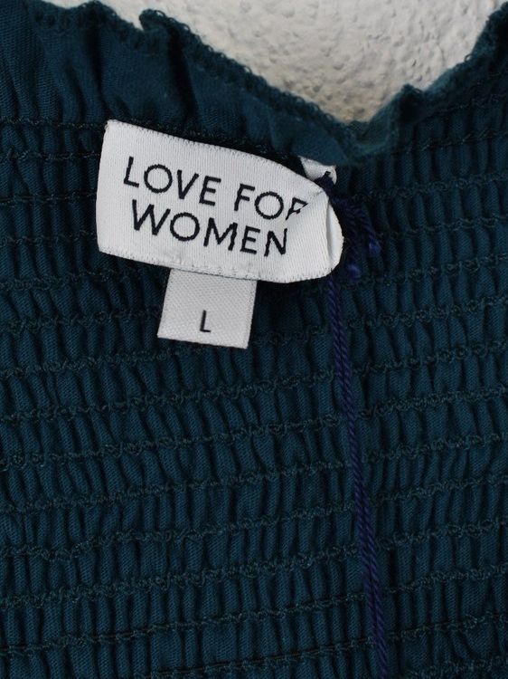 Love For Women Kleid, neu, Gr.L, petrol, 100% Bio Baumwolle - Kleid - 2ND STORY