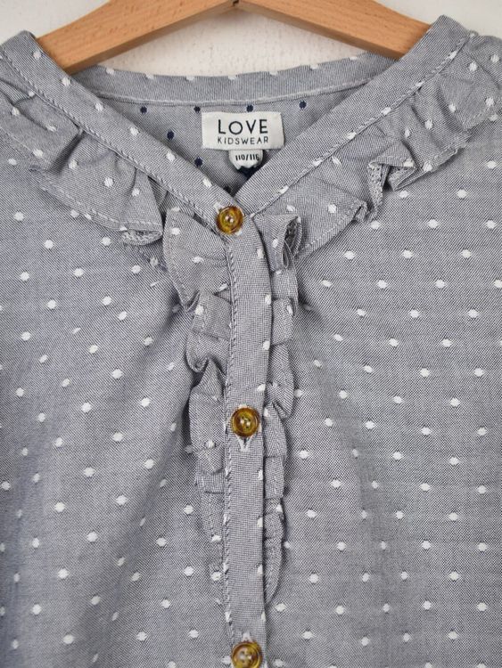 Love Kidswear Bluse, neu, Gr.110/116, Organic Cotton