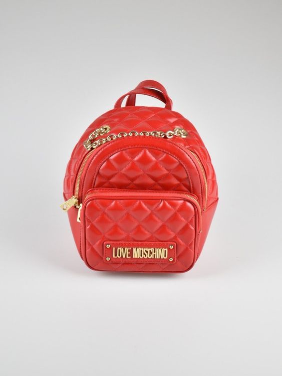 Love Moschino Rucksack, rot, unbenutzt