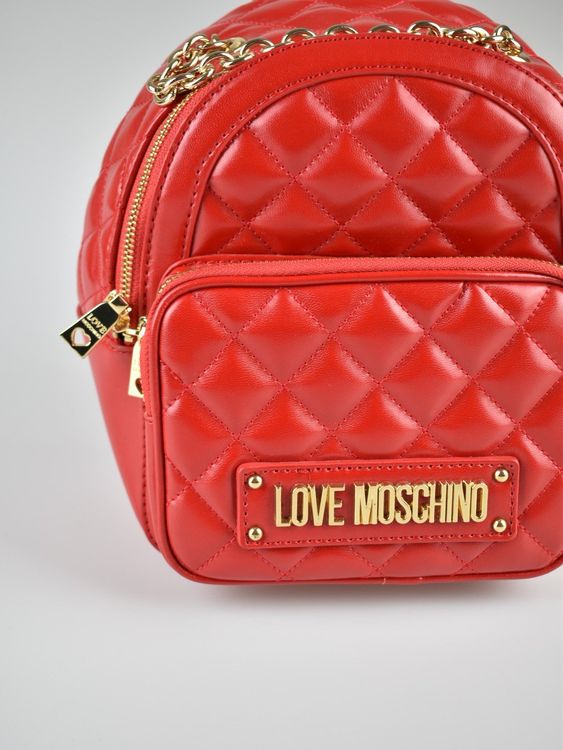 Love Moschino Rucksack, rot, unbenutzt