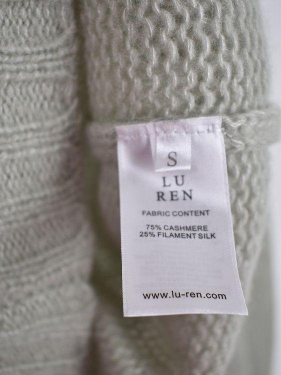 LU REN Pullover Kaschmir & Seide Gr.S | 2ND STORY 