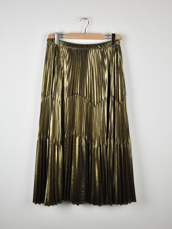 Luisa Spagnoli Rock Gr.M/L, gold metallic, neuwertig - Rock - 2ND STORY