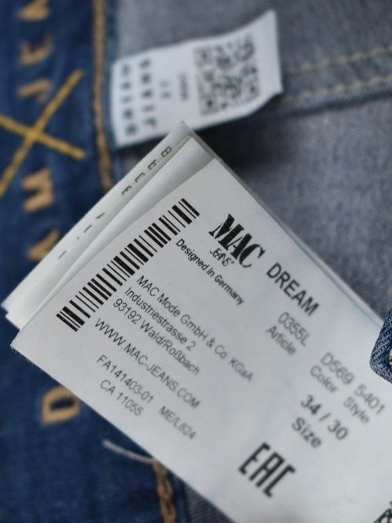 Mac Dream Jeans Gr.34/30, slim fit - 2ND STORY