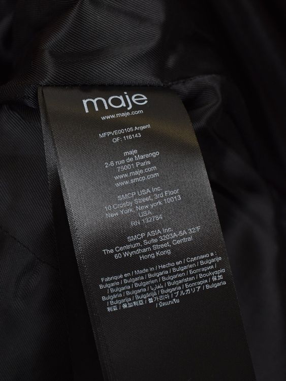 Maje Blazer, gold gemustert, Gr.34 (36), neuwertig - Blazer - 2ND STORY
