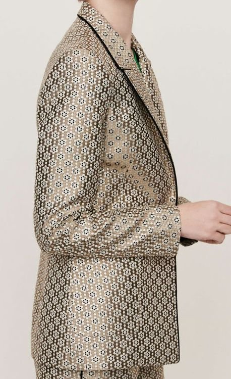 Maje Blazer, gold gemustert, Gr.34 (36), neuwertig - Blazer - 2ND STORY