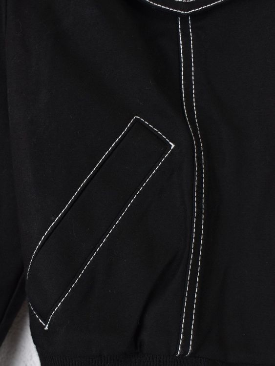 Maje Cropped Jacke, Gr.36 (34), schwarz, neuwertig - Jacke - 2ND STORY