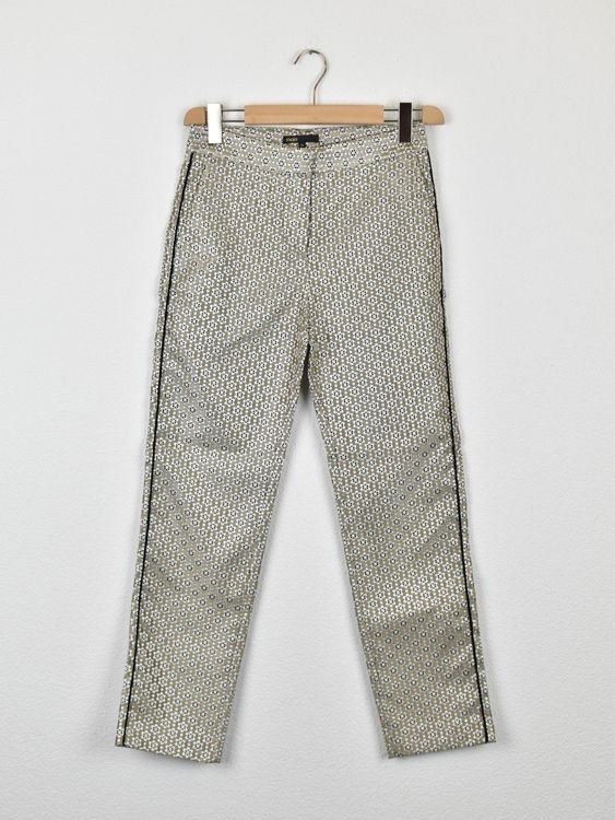 Maje Hose, gold gemustert, Gr.34/36, neuwertig - Hose - 2ND STORY