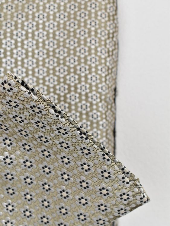Maje Hose, gold gemustert, Gr.34/36, neuwertig - Hose - 2ND STORY