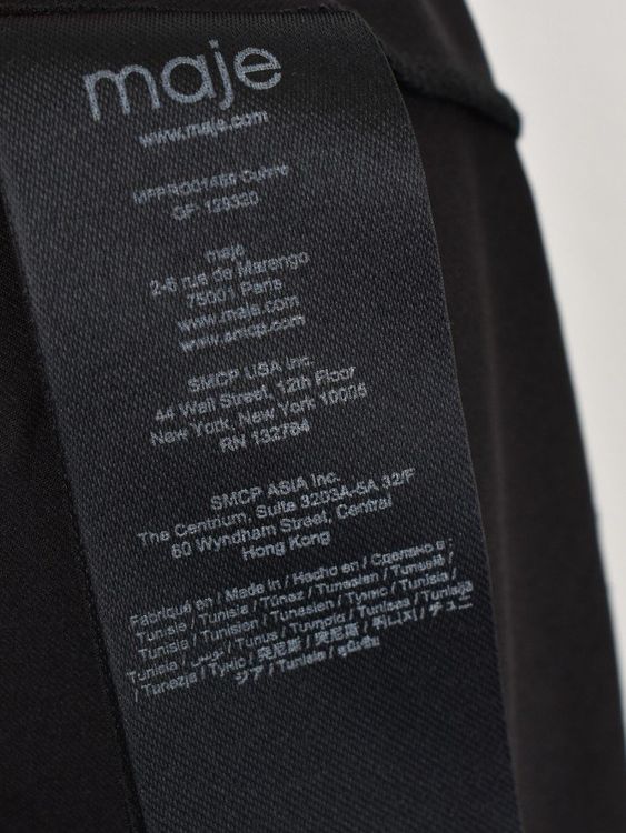Maje Kleid, Gr.34, Lurex, Kupfer/Silber Metallic - Kleid - 2ND STORY