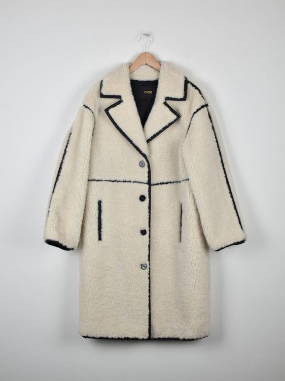 Maje Kunstfellmantel, Gr.38, neuwertig - Kurzmantel - 2ND STORY