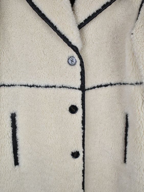 Maje Kunstfellmantel, Gr.38, neuwertig - Kurzmantel - 2ND STORY