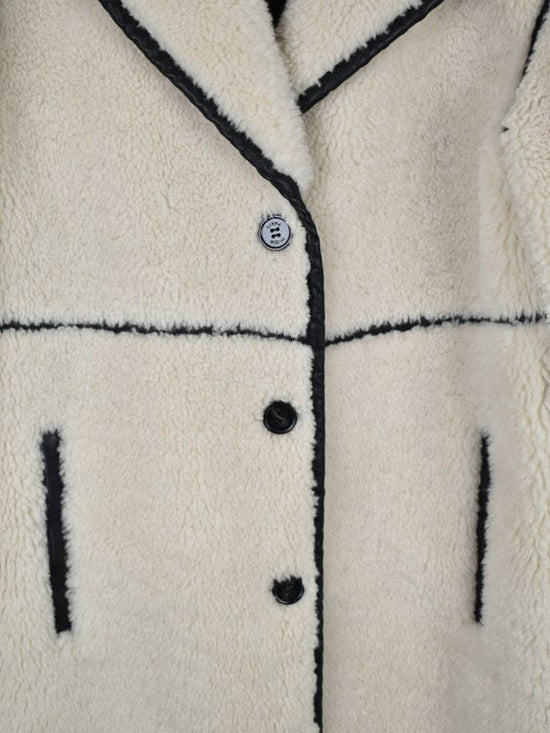 Maje Kunstfellmantel, Gr.38, neuwertig - Kurzmantel - 2ND STORY