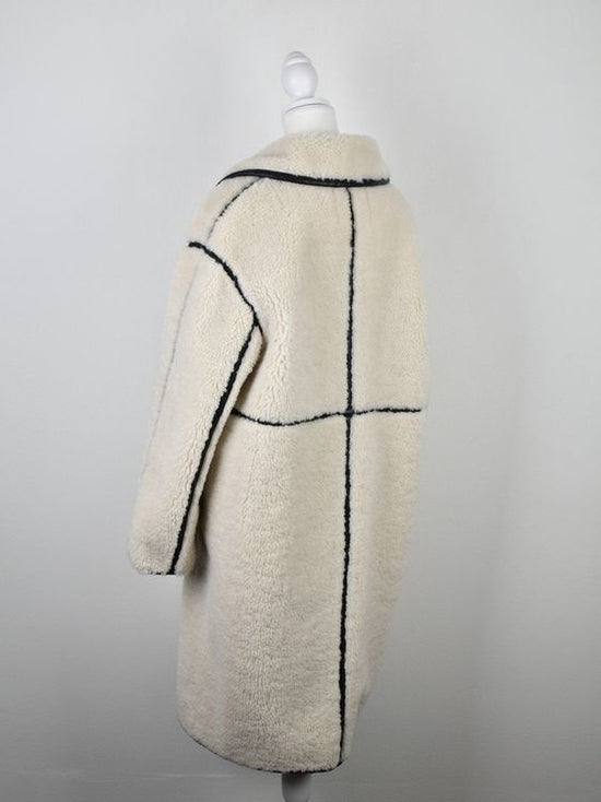 Maje Kunstfellmantel, Gr.38, neuwertig - Kurzmantel - 2ND STORY