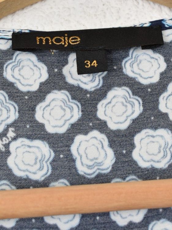 Maje Maxikleid, 100% Viskose, Gr.32 (34), neuwertig - Kleid - 2ND STORY