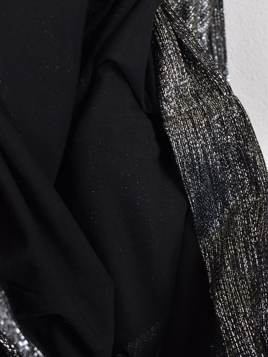 Maje Metallic Glitzer Kleid, Gr.34 (36)
