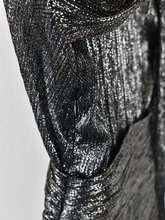Maje Metallic Glitzer Kleid, Gr.34 (36)