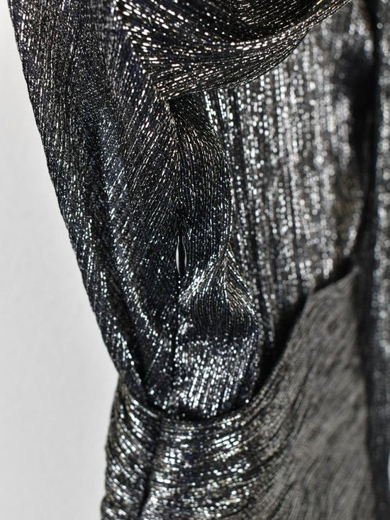 Maje Metallic Glitzer Kleid, Gr.34 (36)