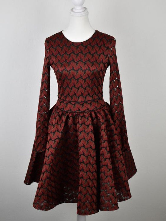 Maje Royani Jacquard - Kleid Gr.2 (36), neuwertig - Kleid - 2ND STORY