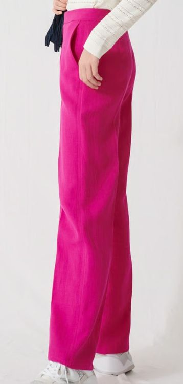 Maje Stoffhose, fuchsia, Gr.36 (34), neuwertig - Hose - 2ND STORY