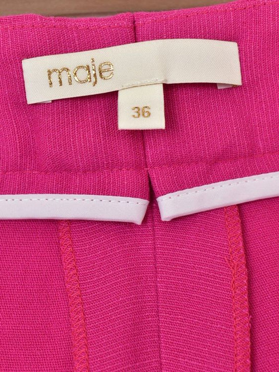 Maje Stoffhose, fuchsia, Gr.36 (34), neuwertig - Hose - 2ND STORY