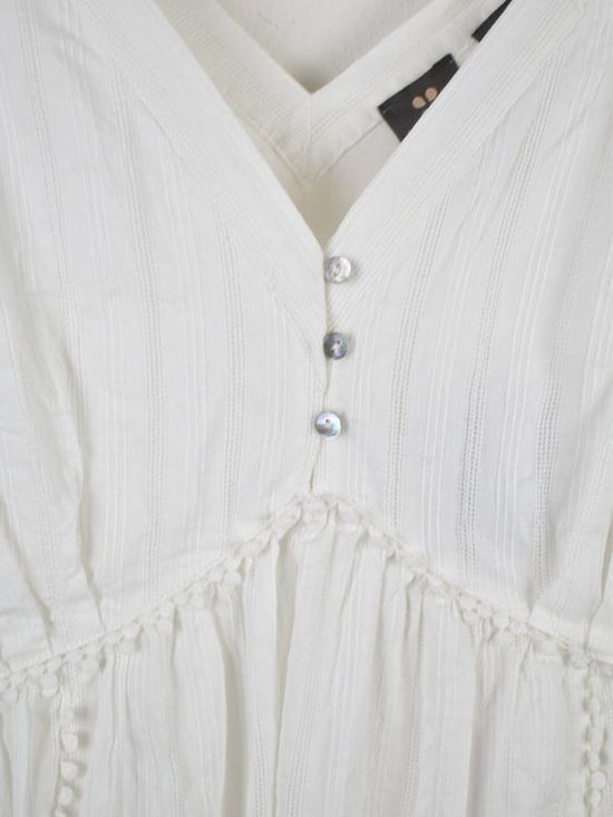 Manor Maxikleid Gr.44, neu, Baumwolle & Leinen