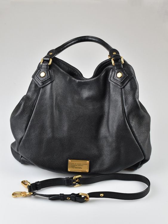 Marc by Marc Jacobs Classic Q Ledertasche, schwarz, neuwertig - Handtasche - 2ND STORY