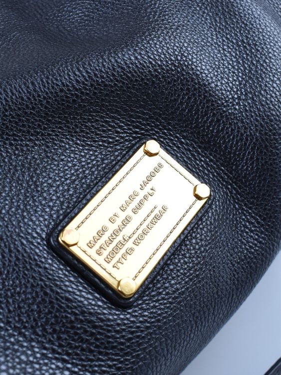 Marc by Marc Jacobs Classic Q Ledertasche, schwarz, neuwertig - Handtasche - 2ND STORY