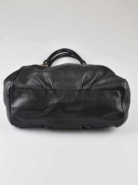 Marc by Marc Jacobs Classic Q Ledertasche, schwarz, neuwertig - Handtasche - 2ND STORY