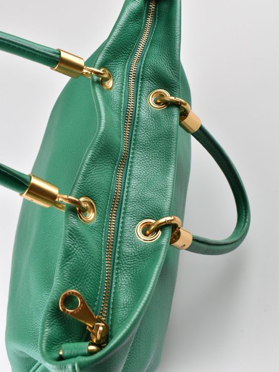 Marc by Marc Jacobs Handtasche, Leder, grün - Handtasche - 2ND STORY