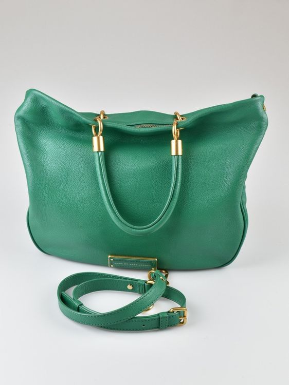 Marc by Marc Jacobs Handtasche, Leder, grün - Handtasche - 2ND STORY