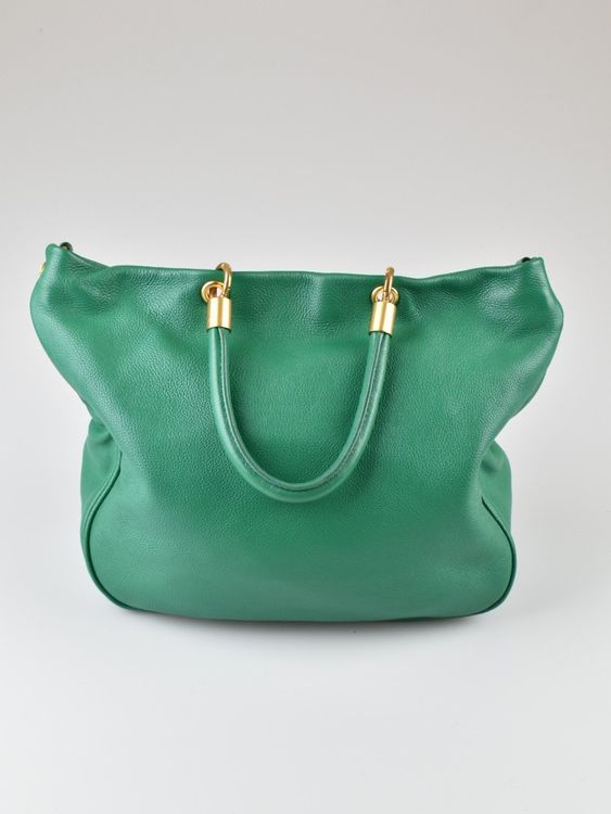 Marc by Marc Jacobs Handtasche, Leder, grün - Handtasche - 2ND STORY