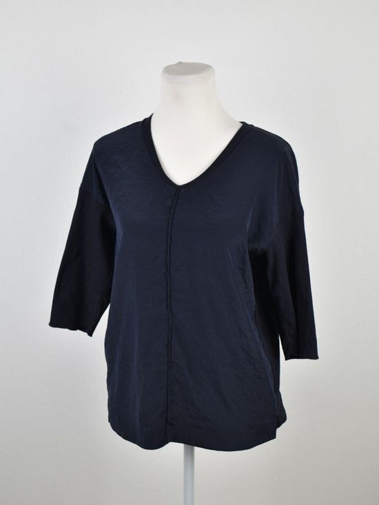 Marc Cain Blusenshirt Gr.36, dunkelblau
