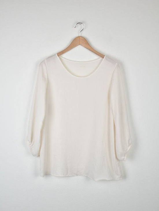 Marc Cain Blusenshirt Gr.36, offwhite - Bluse - 2ND STORY