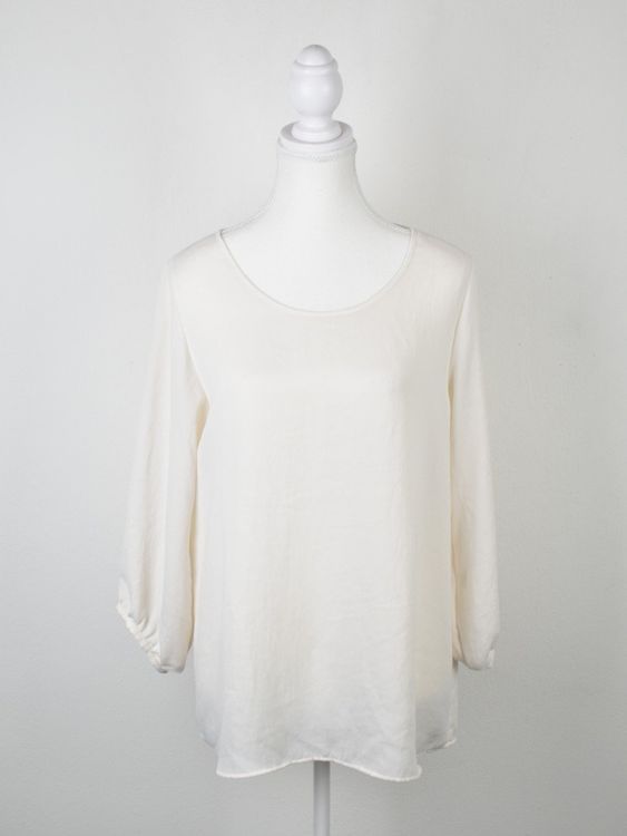 Marc Cain Blusenshirt Gr.36, offwhite - Bluse - 2ND STORY