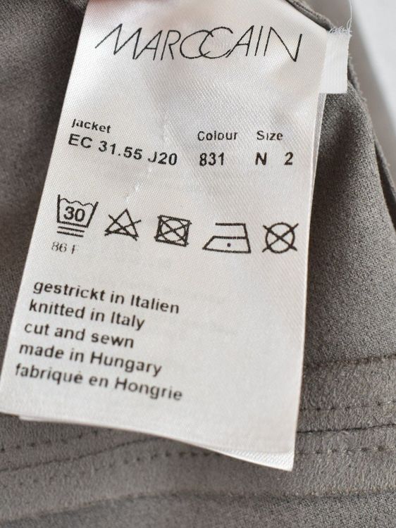 Marc Cain Jacke, leicht, Wildlederoptik, Gr.36 (N2) - Jacke - 2ND STORY