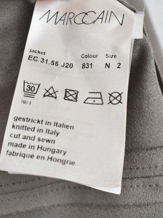 Marc Cain Jacke, leicht, Wildlederoptik, Gr.36 (N2) - Jacke - 2ND STORY