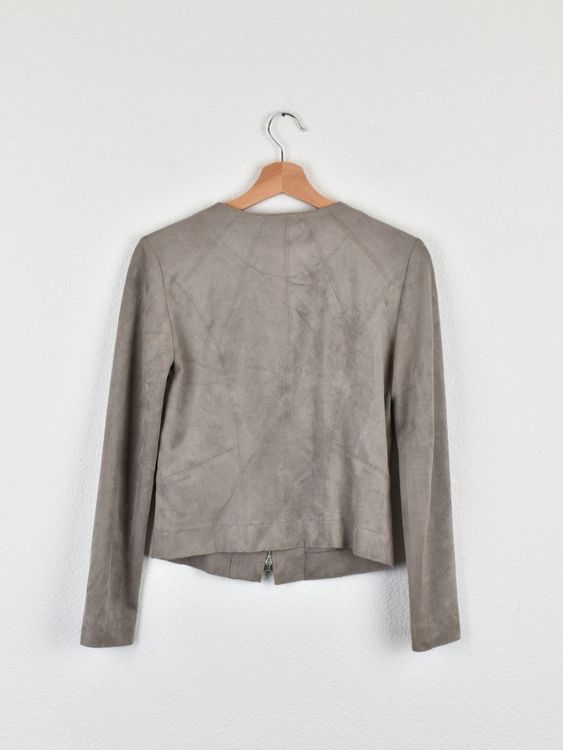 Marc Cain Jacke, leicht, Wildlederoptik, Gr.36 (N2) - Jacke - 2ND STORY