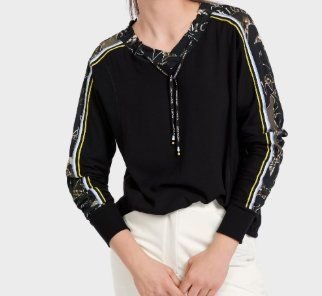 Marc Cain leichtes Sweatshirt, Gr.44 (N6) - Langarmshirt - 2ND STORY
