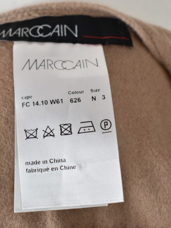 Marc Cain Poncho / Cape, neuwertig, Gr.3 (eher One Size) - Poncho - 2ND STORY