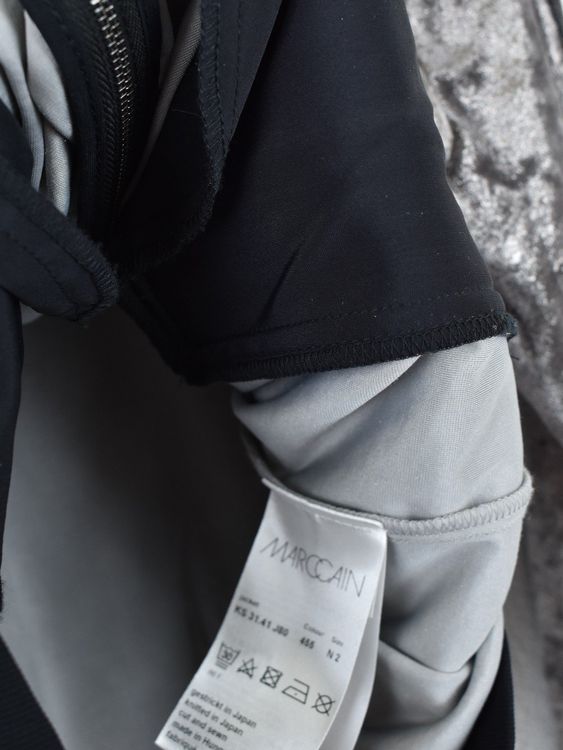 Marc Cain Sports Jacke, Samtoptik, silber, Gr.36 - Jacke - 2ND STORY