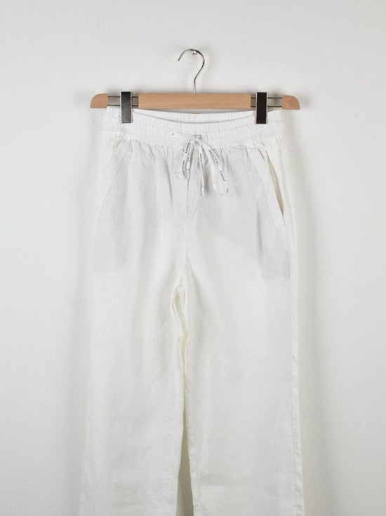 Marc Cain Sports Wide Leg Stoffhose Gr.36 (N2), 65% Leinen
