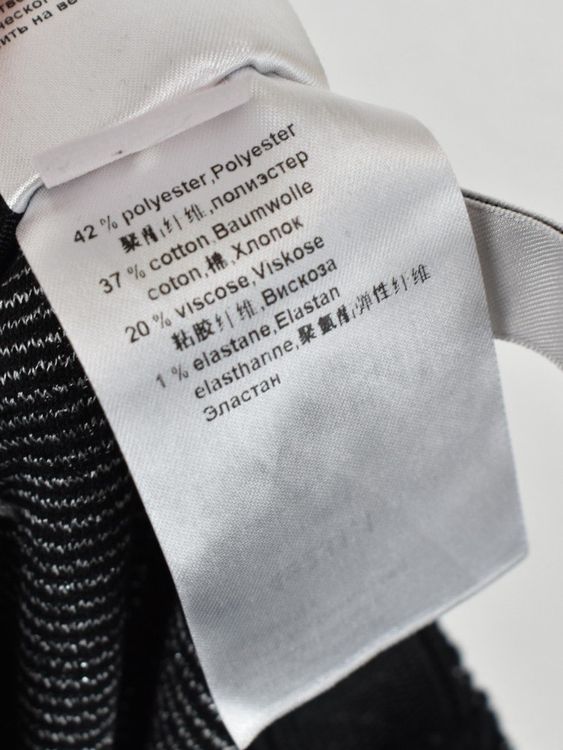 Marc Cain Stoffhose, schwarz strukturiert, Gr.34 (N1) - Hose - 2ND STORY