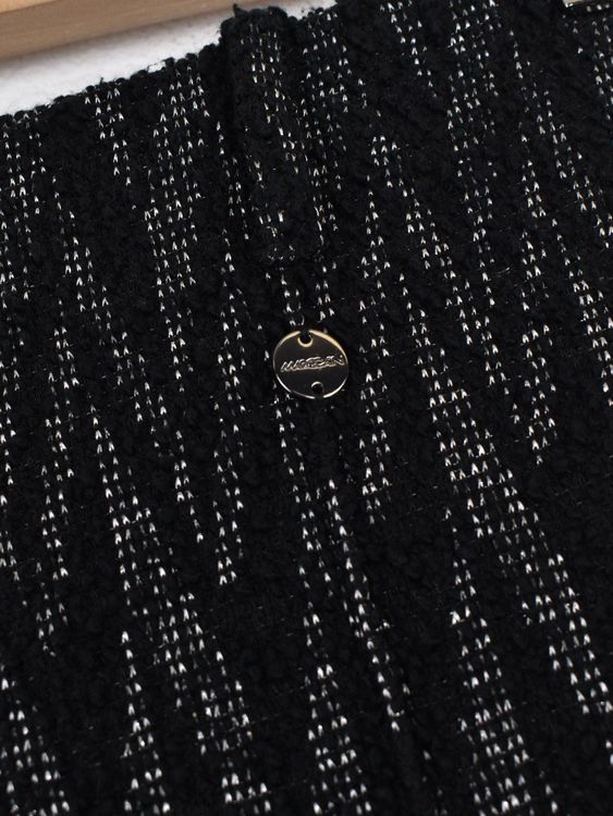 Marc Cain Stoffhose, schwarz strukturiert, Gr.34 (N1) - Hose - 2ND STORY