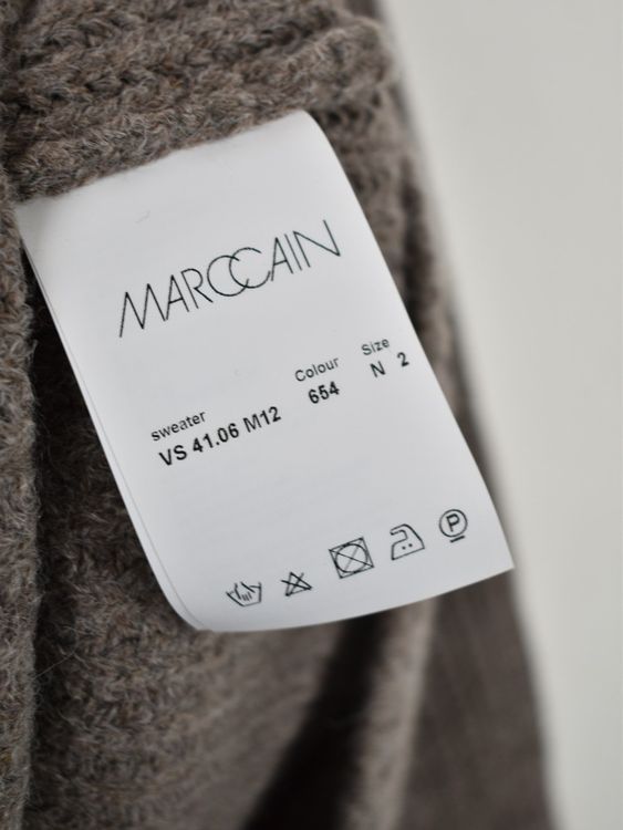 Marc Cain Strickpullover Gr.N2, mit Schurwolle & Alpaka - Pullover - 2ND STORY