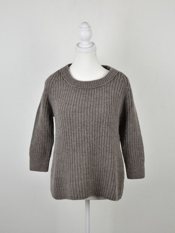 Marc Cain Strickpullover Gr.N2, mit Schurwolle & Alpaka - Pullover - 2ND STORY