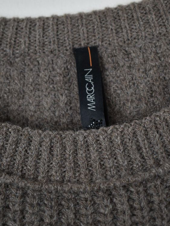 Marc Cain Strickpullover Gr.N2, mit Schurwolle & Alpaka - Pullover - 2ND STORY